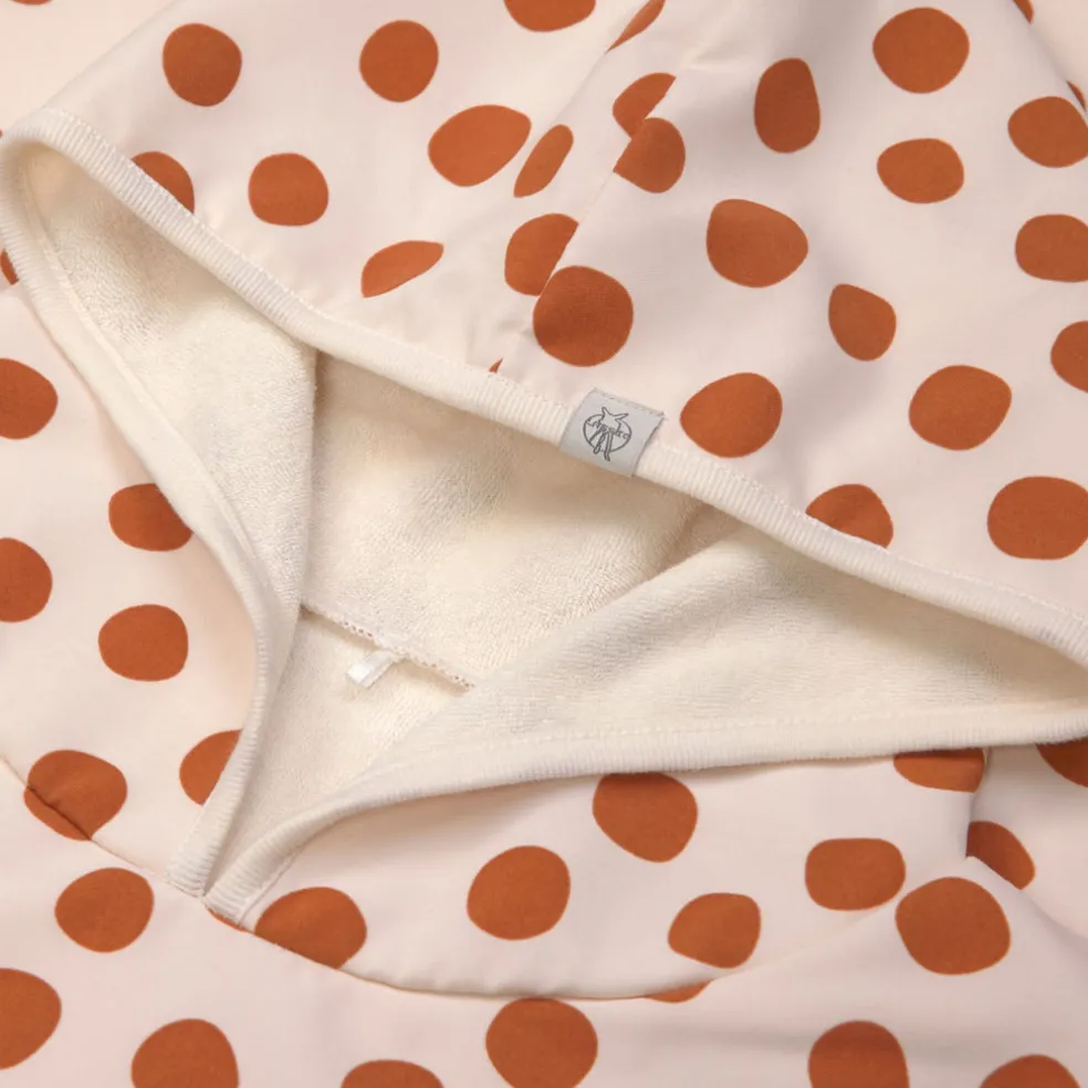 Lassig Swim Poncho With UV Protection - Dot, Pink