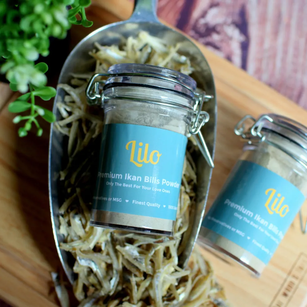 Lilo Premium Ikan Billis Powder 50g Bottle