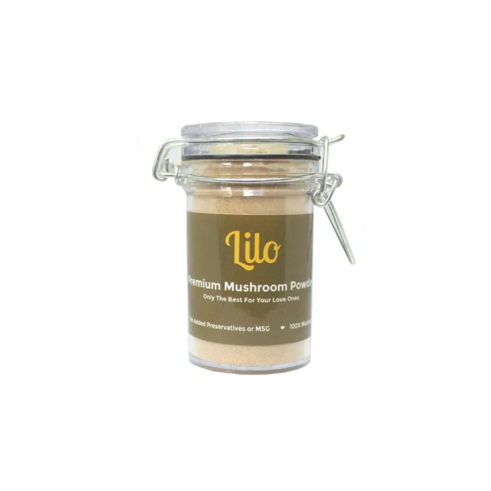 Lilo Premium Mushroom Powder 50g Bottle