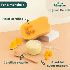 Little Blossom Organic Brown Rice Cereal | Pumpkin