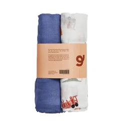 Little Rei Swaddle Blankets - 2pc