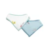 Little Rei x Maison Q Bandana Bib 2 Pc - Animal Balloon