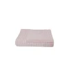 Living Textiles 100% Cotton Knit Stripe Blanket - Pink/white