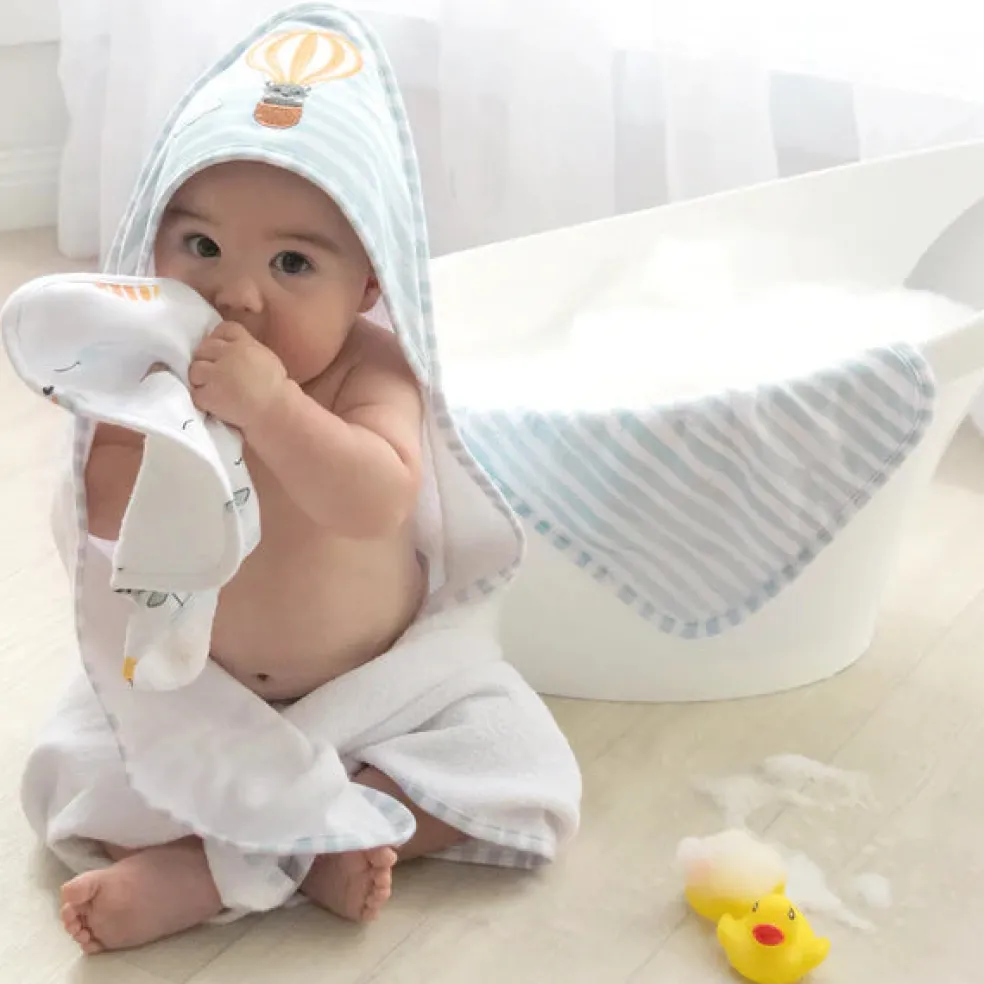 Living Textiles 4 Pack Wash Cloths