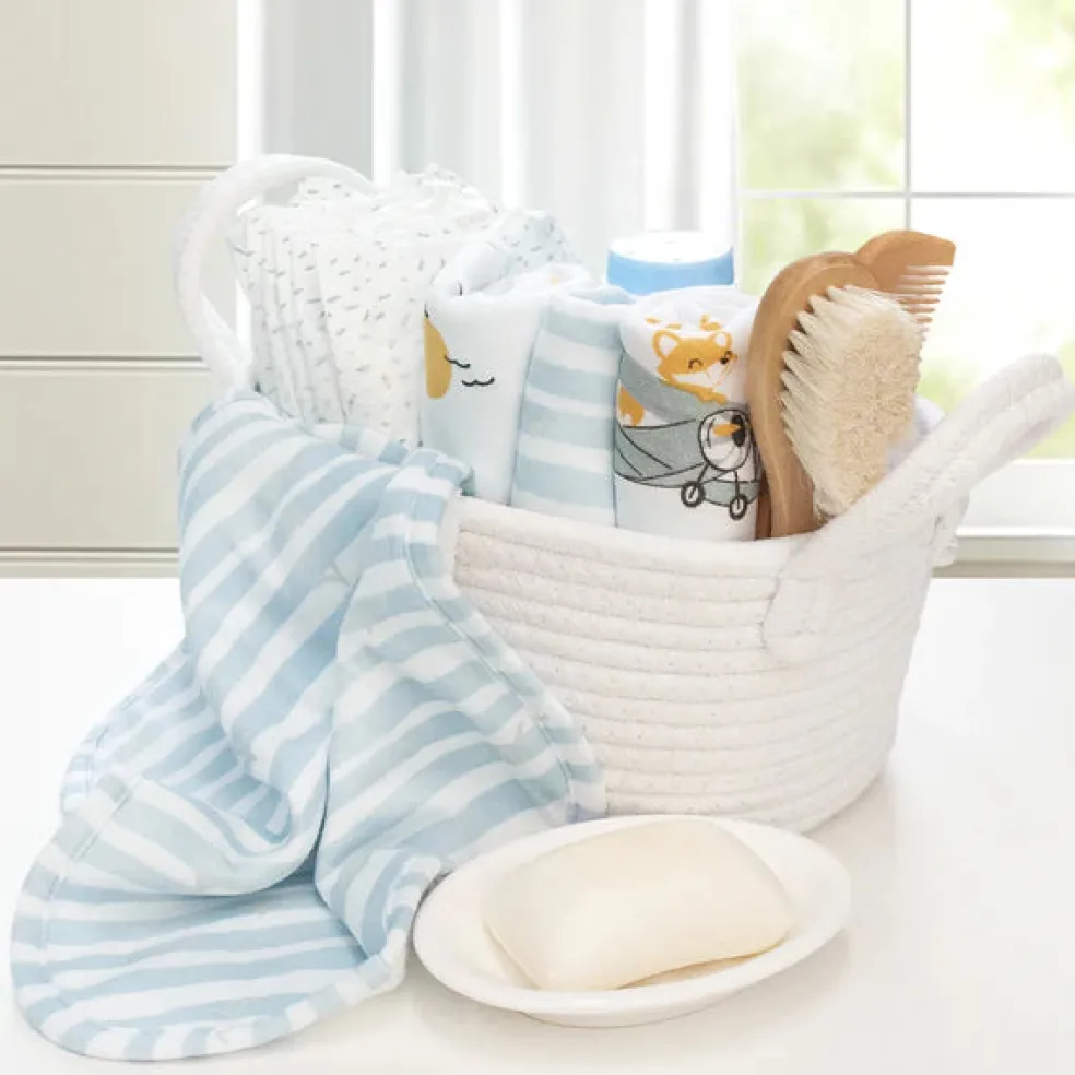 Living Textiles 4 Pack Wash Cloths