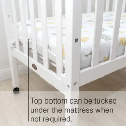 Living Textiles Cot Fitted Sheet Set - Savanna Babies