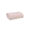 Living Textiles Organic Cot Cellular Blanket - Rose Quartz