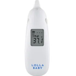 Lollababy Infrared In-Ear Thermometer + Probe Cover (40 Pcs)
