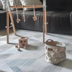 Lollibly Snow Dune/Terrazzo Play Mat - 200x140cm