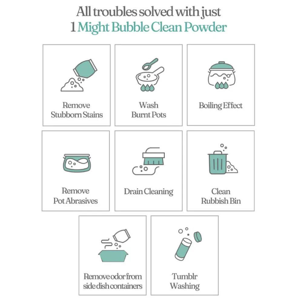 Mamaforest Mighty Bubble Clean Powder Refill