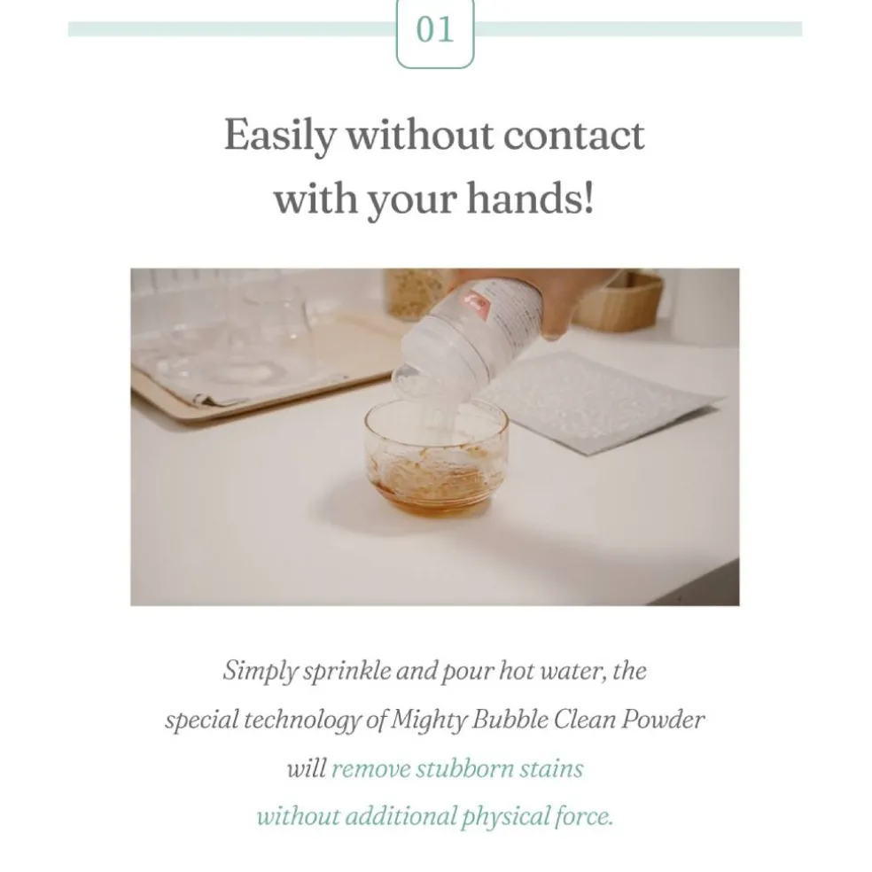 Mamaforest Mighty Bubble Clean Powder Refill