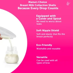 Mama's Choice Breast Milk Collection Shells