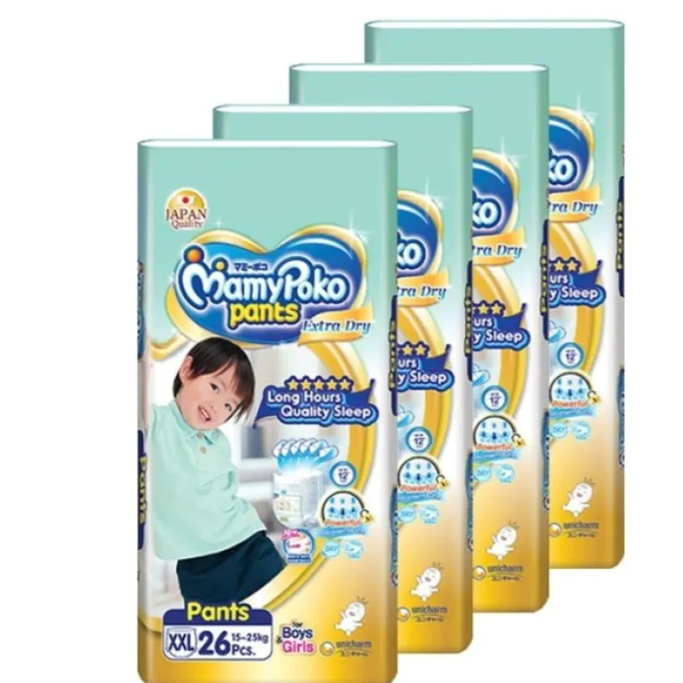 MamyPoko Extra Dry Pants Super Jumbo - Carton