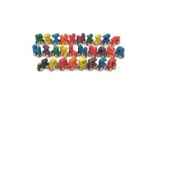 Maple Landmark Magnetic NameTrain - Letter U