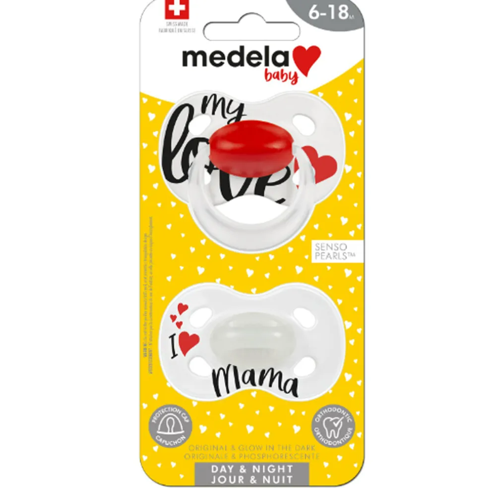 Medela Baby Pacifier Day & Night - Signature Duo