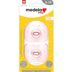Medela Baby Pacifier Soft Silicone - Girl Duo