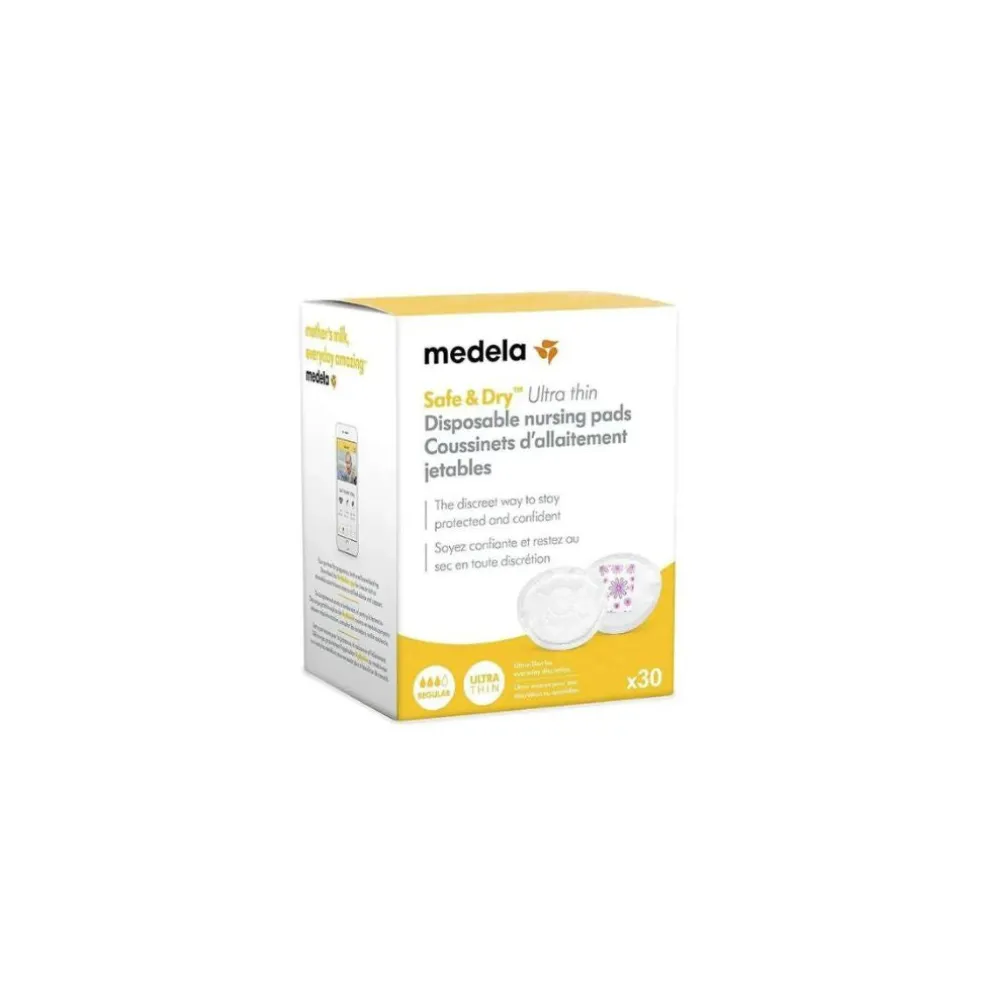 Medela Safe & Dry Ultra Thin Disposable Nursing Pads - 30pcs