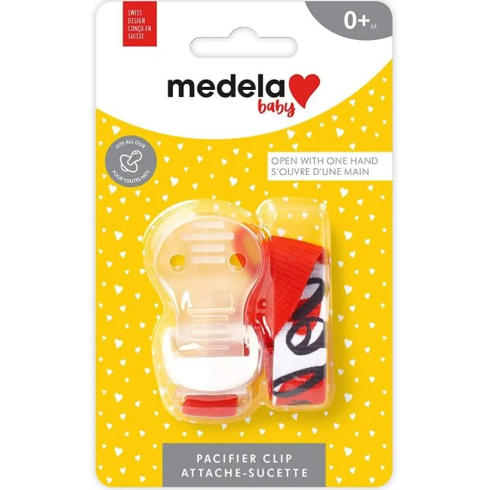 Medela Soother Clip Holder - Signature Love