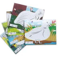 Melissa & Doug ABC Dot-to-Dot Coloring Pad - Farm 4 years+