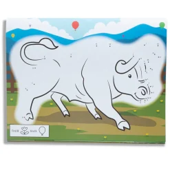 Melissa & Doug ABC Dot-to-Dot Coloring Pad - Farm 4 years+