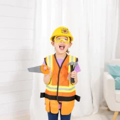 Melissa & Doug Construction Worker Role Play Costume Set