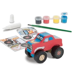 Melissa & Doug Created by Me! Monster Truck Wooden Craft Kit