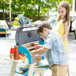 Melissa & Doug Deluxe Grill & Pizza Oven Play Set
