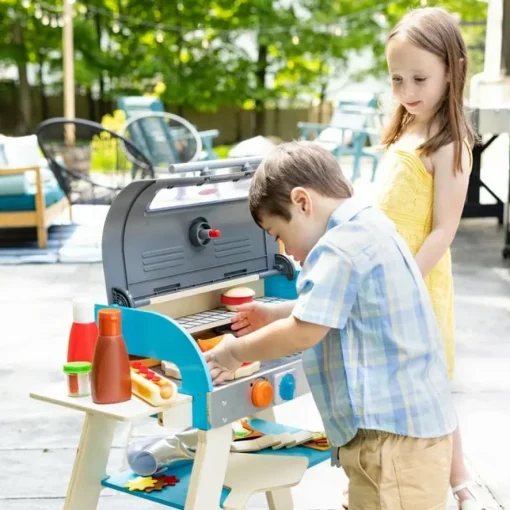 Melissa & Doug Deluxe Grill & Pizza Oven Play Set