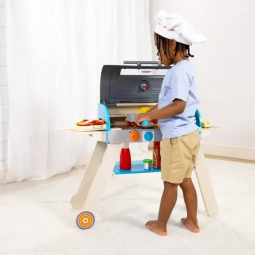 Melissa & Doug Deluxe Grill & Pizza Oven Play Set