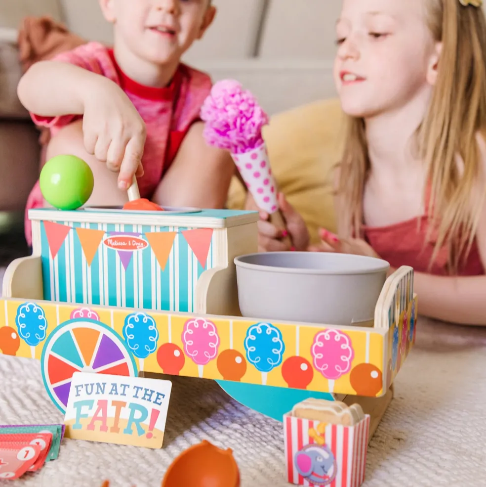 Melissa & Doug Fun at the Fair! Carnival Candy Play Set