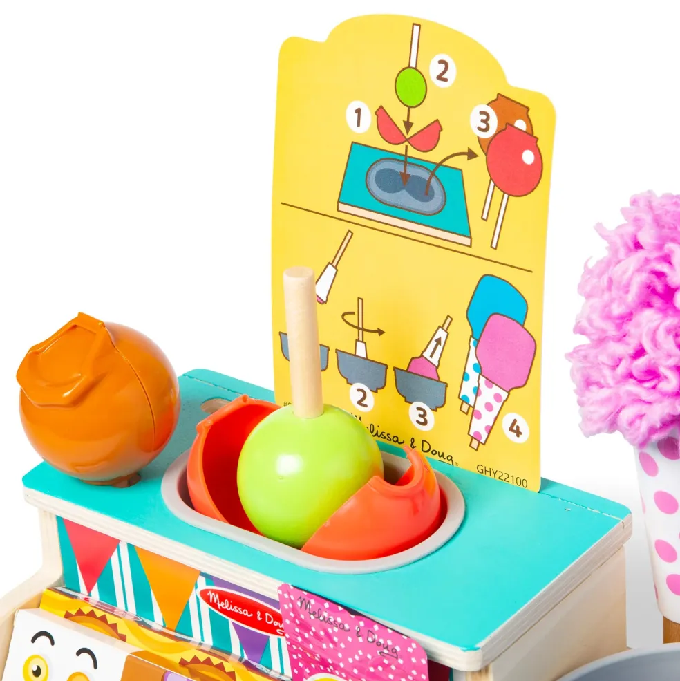 Melissa & Doug Fun at the Fair! Carnival Candy Play Set