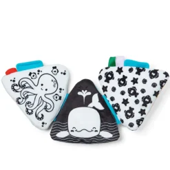 Melissa & Doug Ocean Tummy Time Triangle Baby Toy