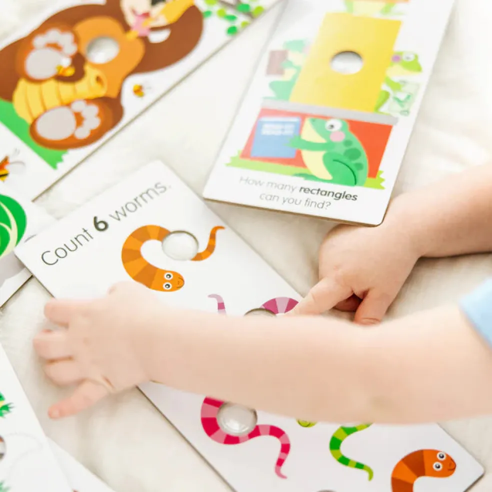 Melissa & Doug Poke-A-Dot Jumbo Number Learning Cards