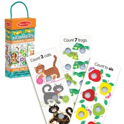Melissa & Doug Poke-A-Dot Jumbo Number Learning Cards