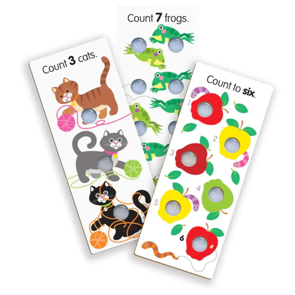 Melissa & Doug Poke-A-Dot Jumbo Number Learning Cards