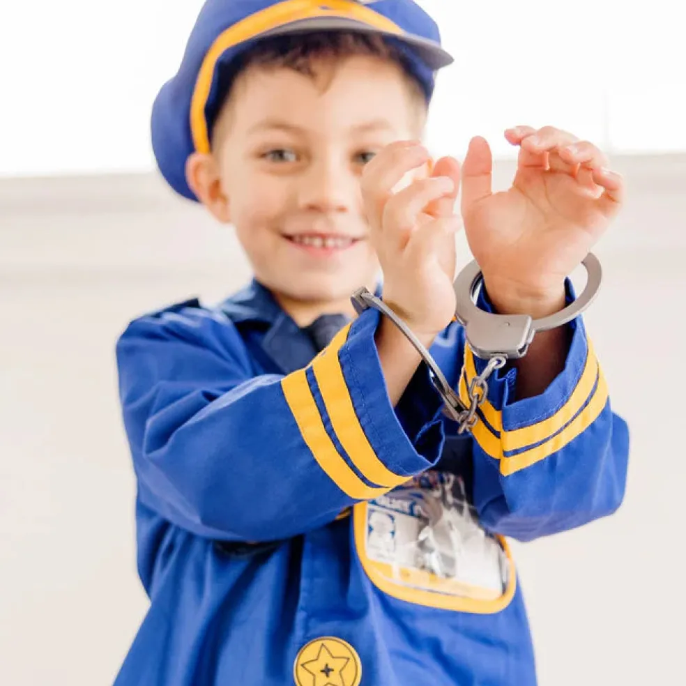 Melissa & Doug Police Officer Role Play Costume Set