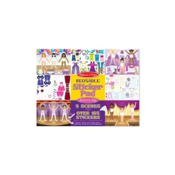 Melissa & Doug Reusable Sticker Pad - Dress-Up