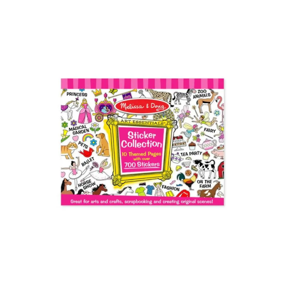 Melissa & Doug Sticker Collection Book - Pink