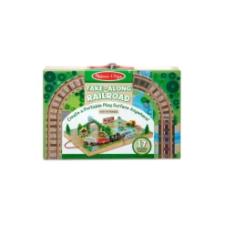 Melissa & Doug Take-Along Railroad 3 years+