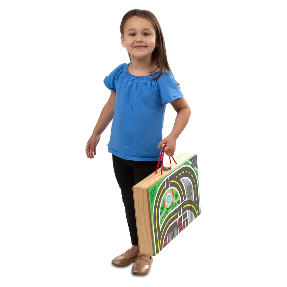 Melissa & Doug Take-Along Railroad 3 years+