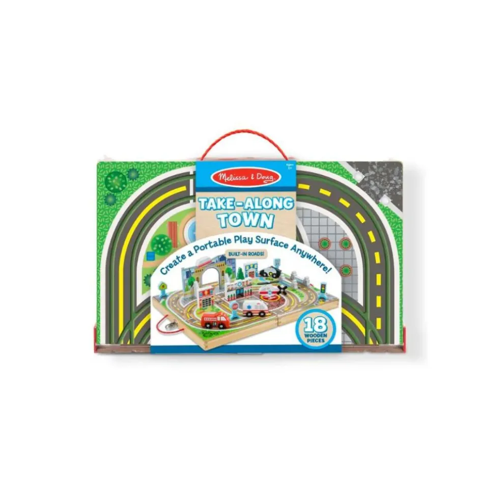 Melissa & Doug Take-Along Town 3 years+