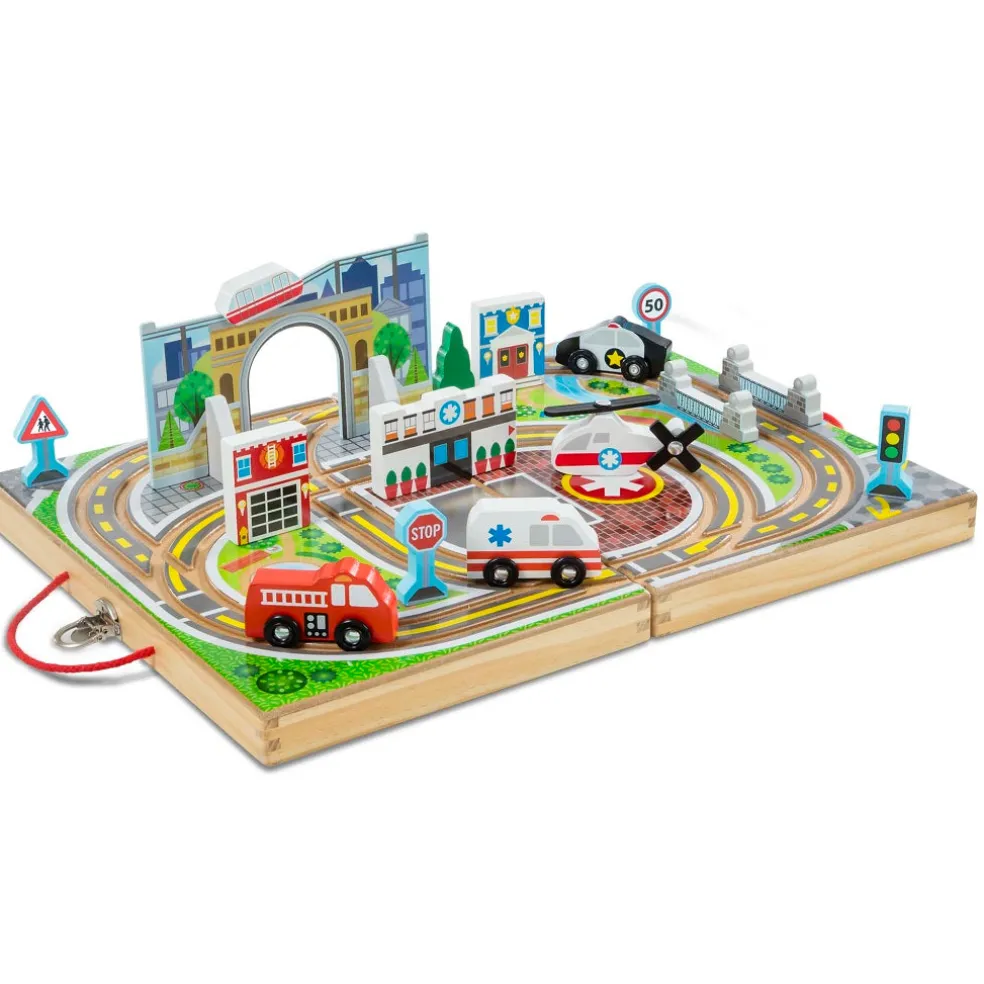 Melissa & Doug Take-Along Town 3 years+