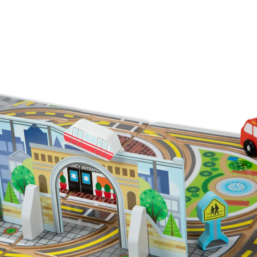 Melissa & Doug Take-Along Town 3 years+