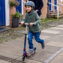 Micro Scooter Sprite Led Neon Rose