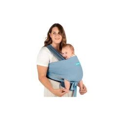 Moby Easy-Wrap Carrier - Sea Spray Blue