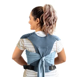 Moby Easy-Wrap Carrier - Sea Spray Blue