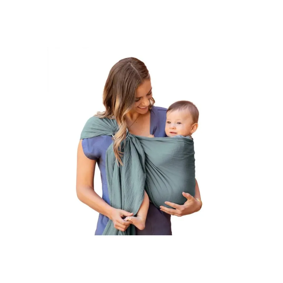 Moby Sling Ring - Double Gauze (Fern)