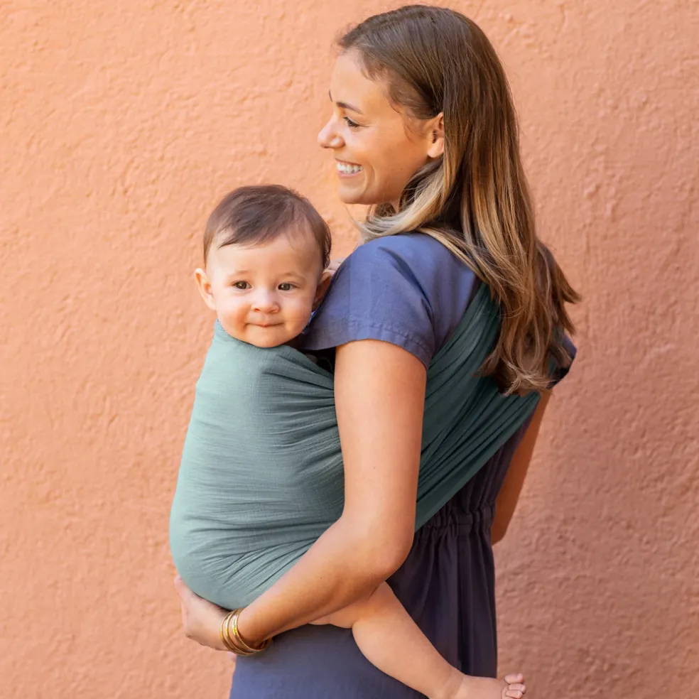 Moby Sling Ring - Double Gauze (Fern)