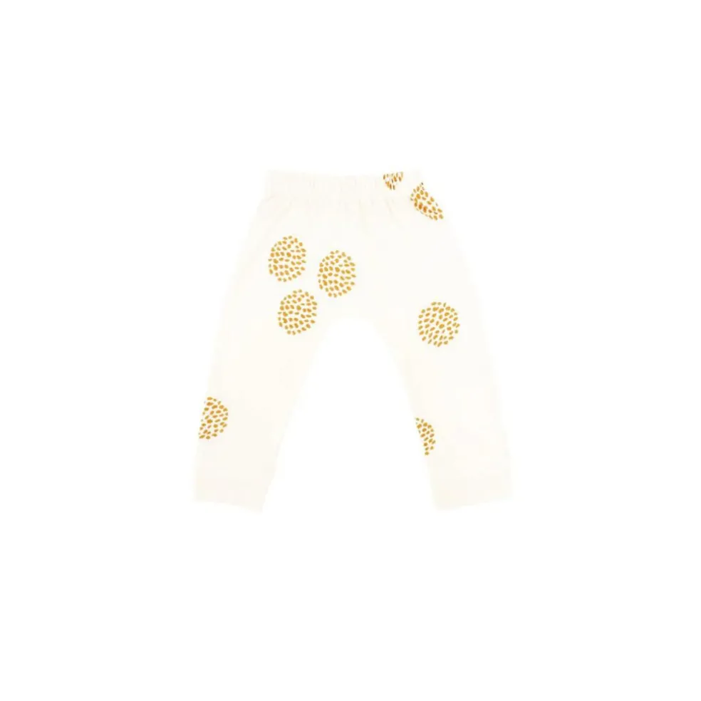 Motherswork x Le Petit Society Baby Organic Leggings in Dandelion Print