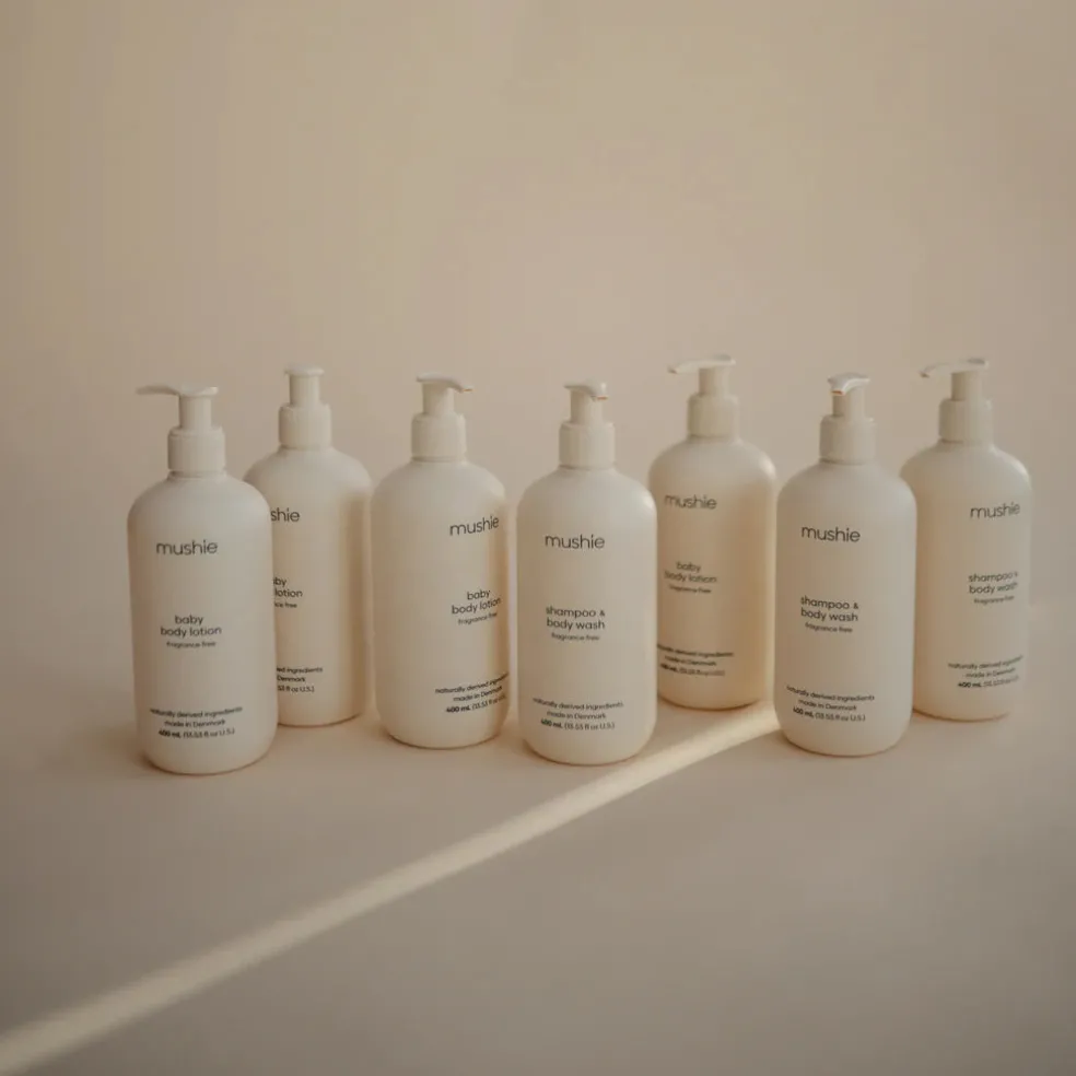 Mushie Baby Shampoo & Body Wash - Fragrance Free (400 ml)